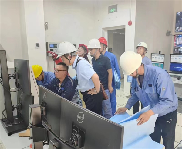 中心技术人员为山东科上精细化工有限公司提供消防验收技术支持服务