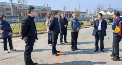 中心帮办中心主任随滨州市行政审批服务局赴博兴县开展重点项目手续办理调研