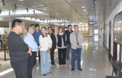 菏泽市住房和城乡建设局来滨调研数字化审图和工程勘察质量信息化管理等工作